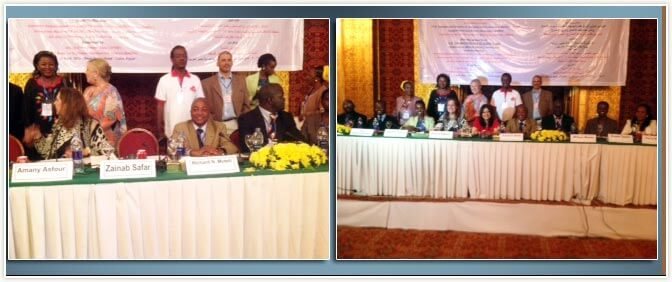 Delegates at the head table of the COMESA small business advocacy workgroup