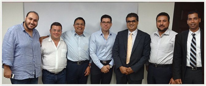 Group photograph marking the invitation from the Government of Nicaragua